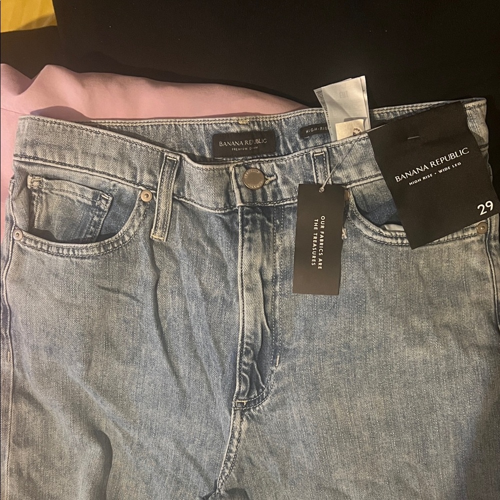 Banana Republic women’s Slim Jeans in Soft Blue